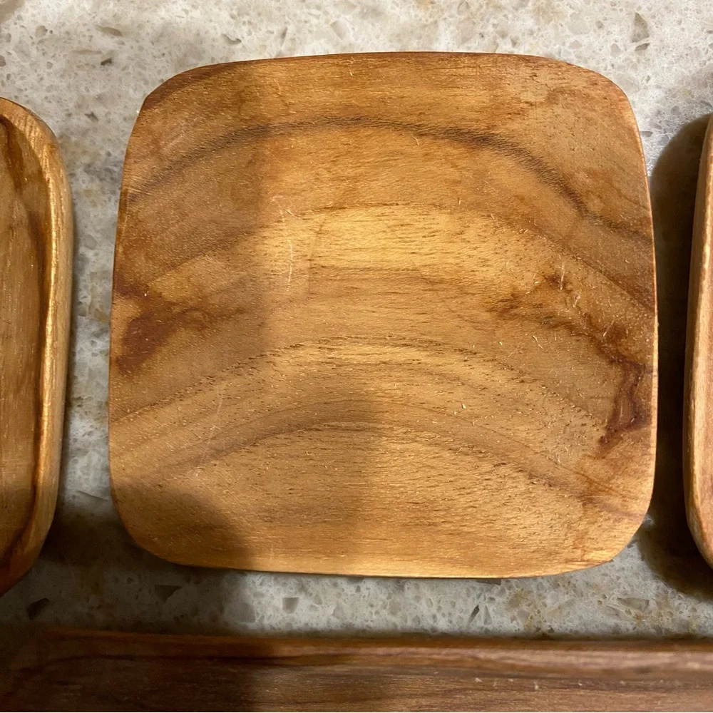 Charcuterie board wooden pieces.